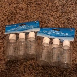 New!! Two Sets of Travel bottles